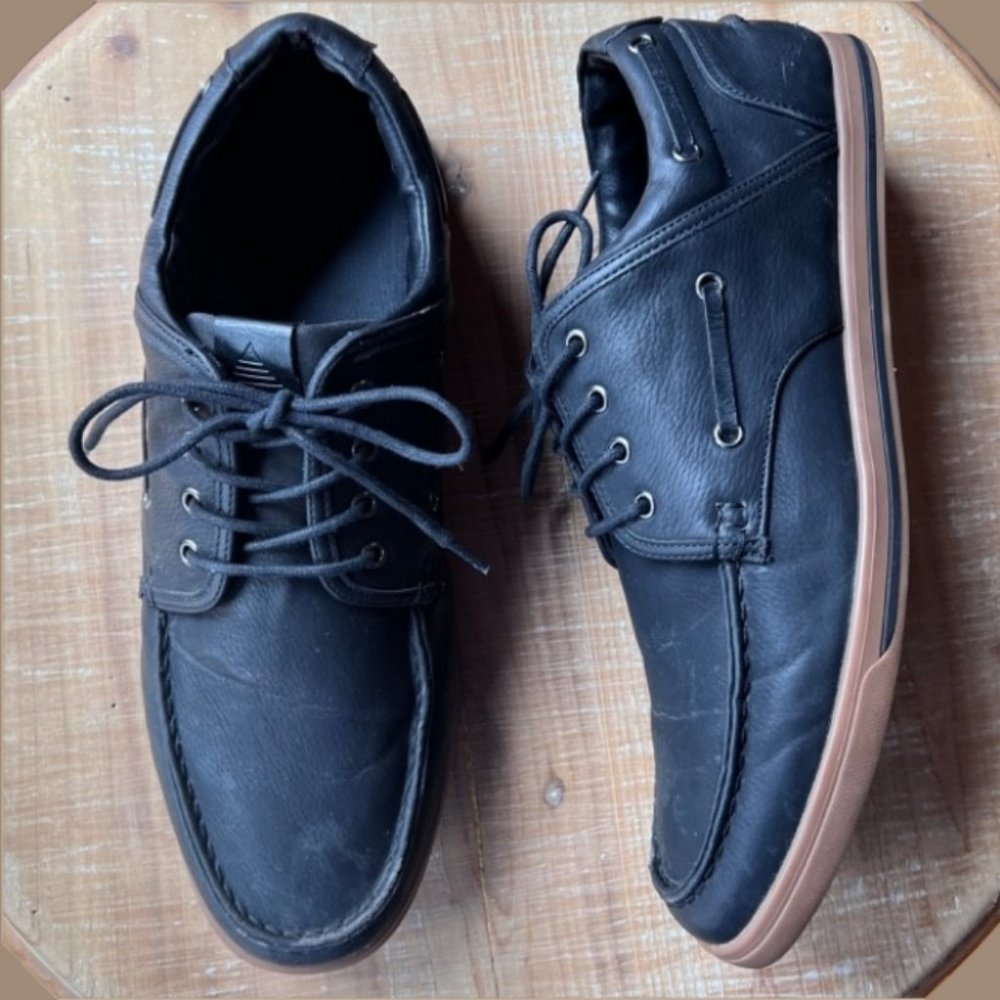 Aldo Men's Black Boat Shoes Size 12
